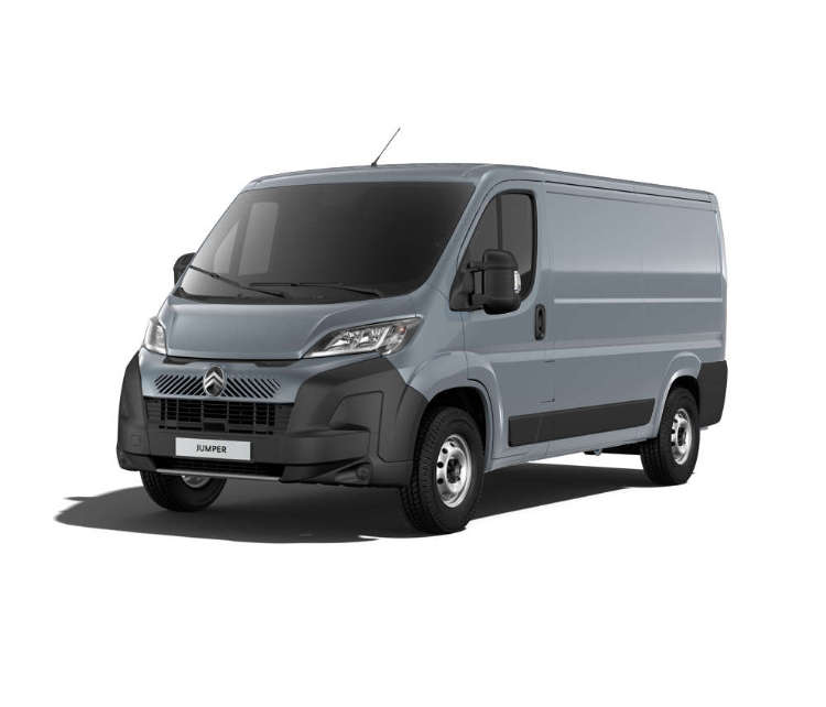 Фургон Citroën Jumper сірого кольору